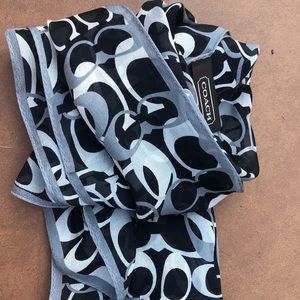 Gorgeous Authentic Coach Silk Scarf